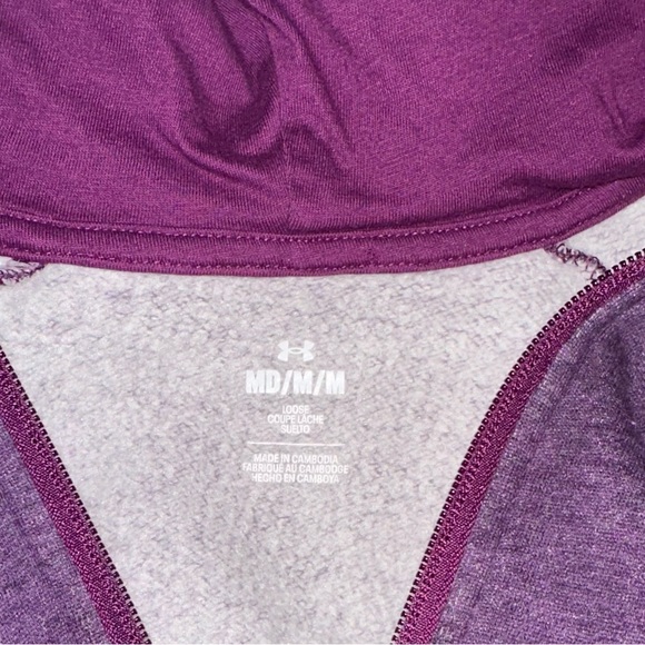 Under Armour Men's UA Rival Fleece ½ Zip Hoodie - Picture 5 of 6